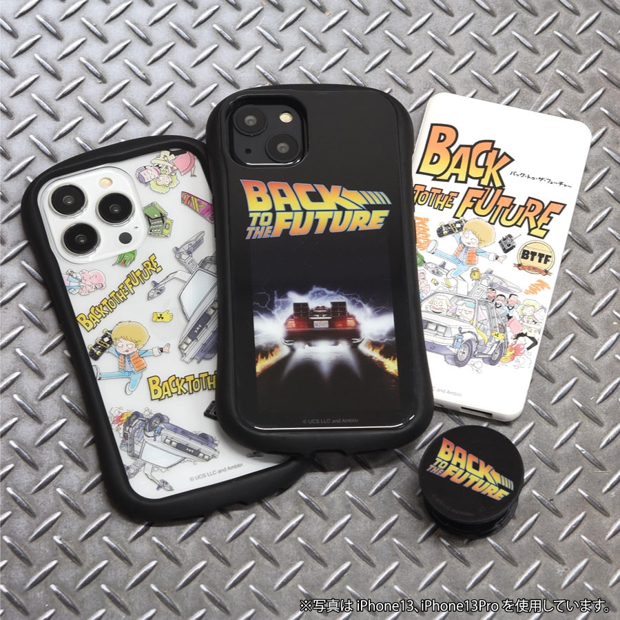 BACK TO THE FUTURE iPhone13 対応 ハイブリッドクリアケース | 新着