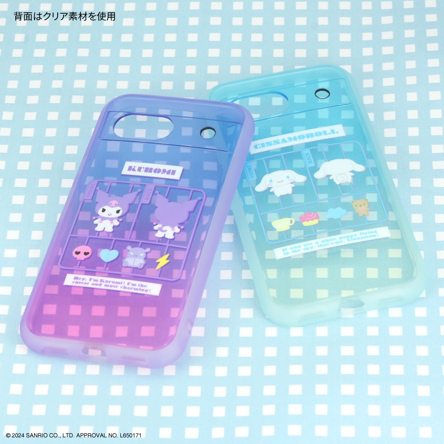 サンリオキャラクターズ IIIIfit Clear Google Pixel 8a 対応 ケース