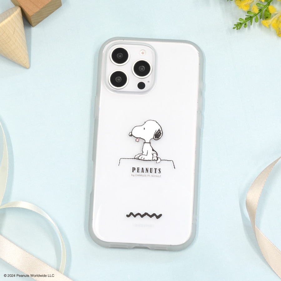 ピーナッツ スヌーピー IIIIfit Clear iPhone16 Pro Max 対応 ケース