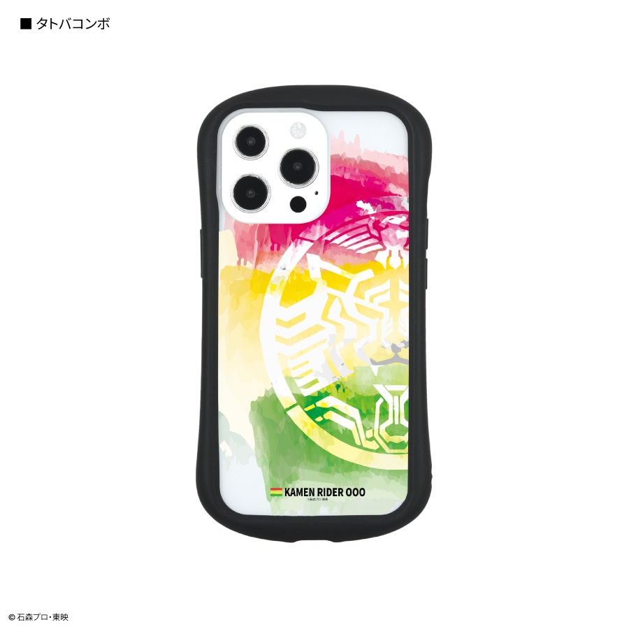 仮面ライダー オーズ iPhone13 Pro対応 ハイブリッドクリアケース | か