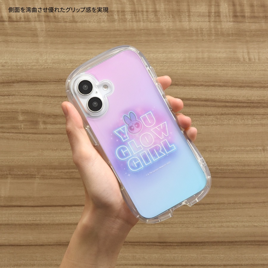 パワーパフ ガールズ iPhone16 対応 クリスタルクリアケース | は行