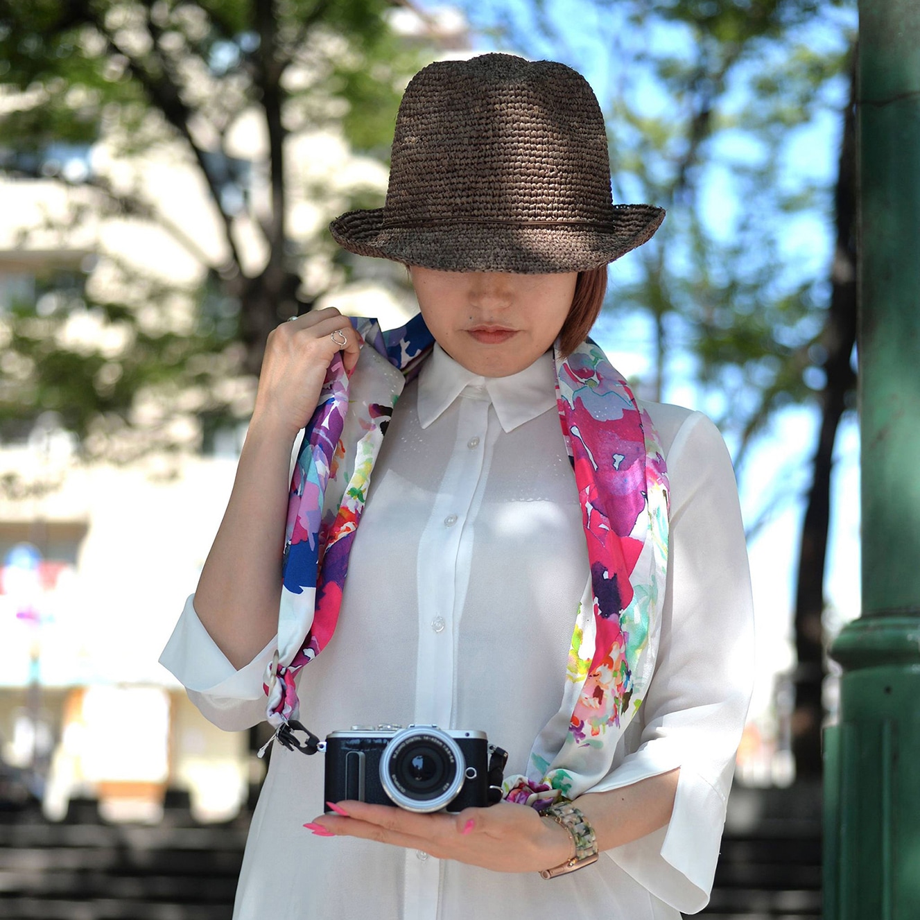 カメラスリング｜サクラスリング｜Mサイズ｜Sakura Sling｜長さ調整