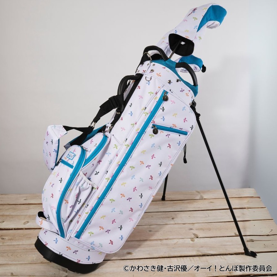 カラフルで機能性抜群【オーイ！とんぼ】スタンド キャディバッグ