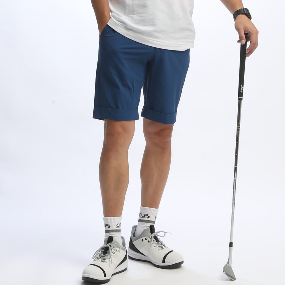 セール30％OFF！【軽涼！お洒落でラクな】NUMBER Mゴルフハーフパンツ