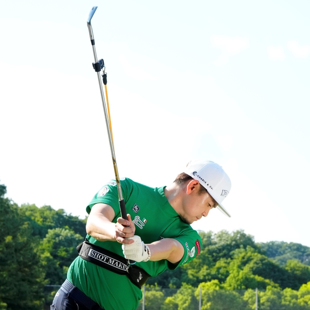 ショットメイク（SHOT MAKE）】諸藤将次プロ監修のゴルフ練習器具