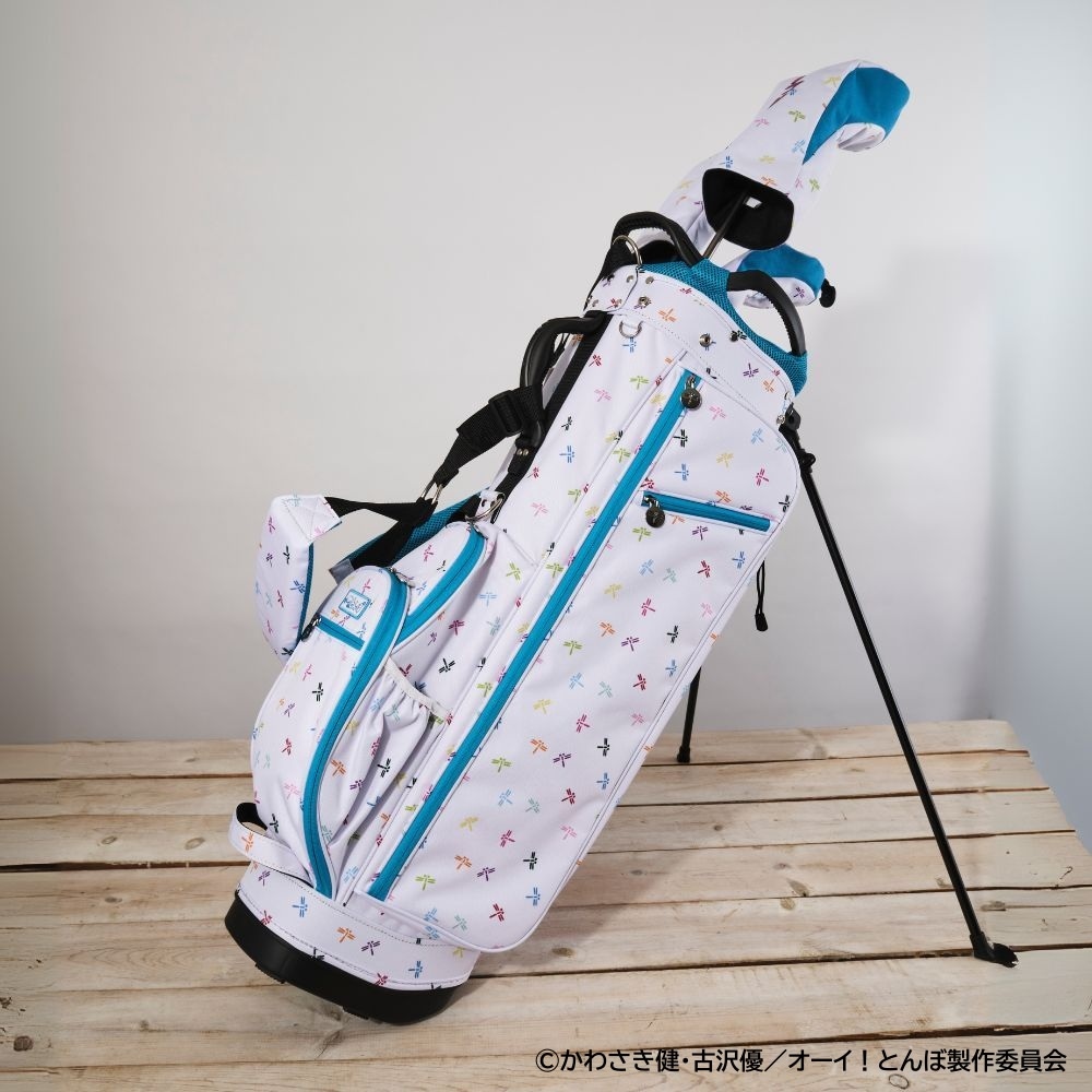カラフルで機能性抜群【オーイ！とんぼ】スタンド キャディバッグ