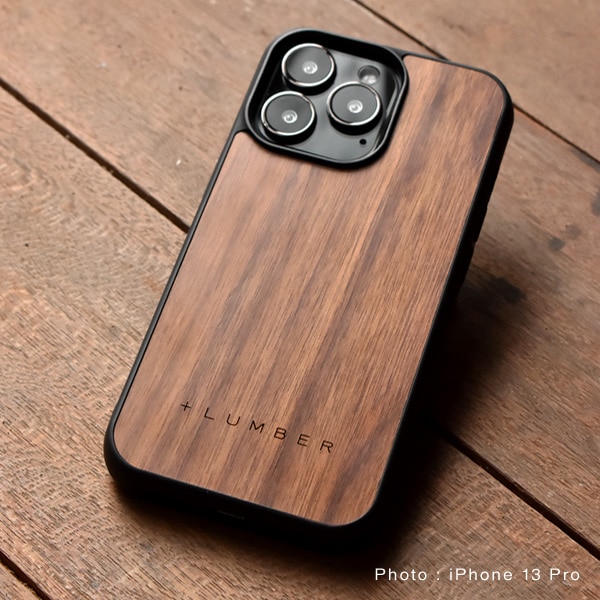 木製iPhone 13 Proケース「ALL-AROUND CASE」天然木×ハードケース｜Hacoa