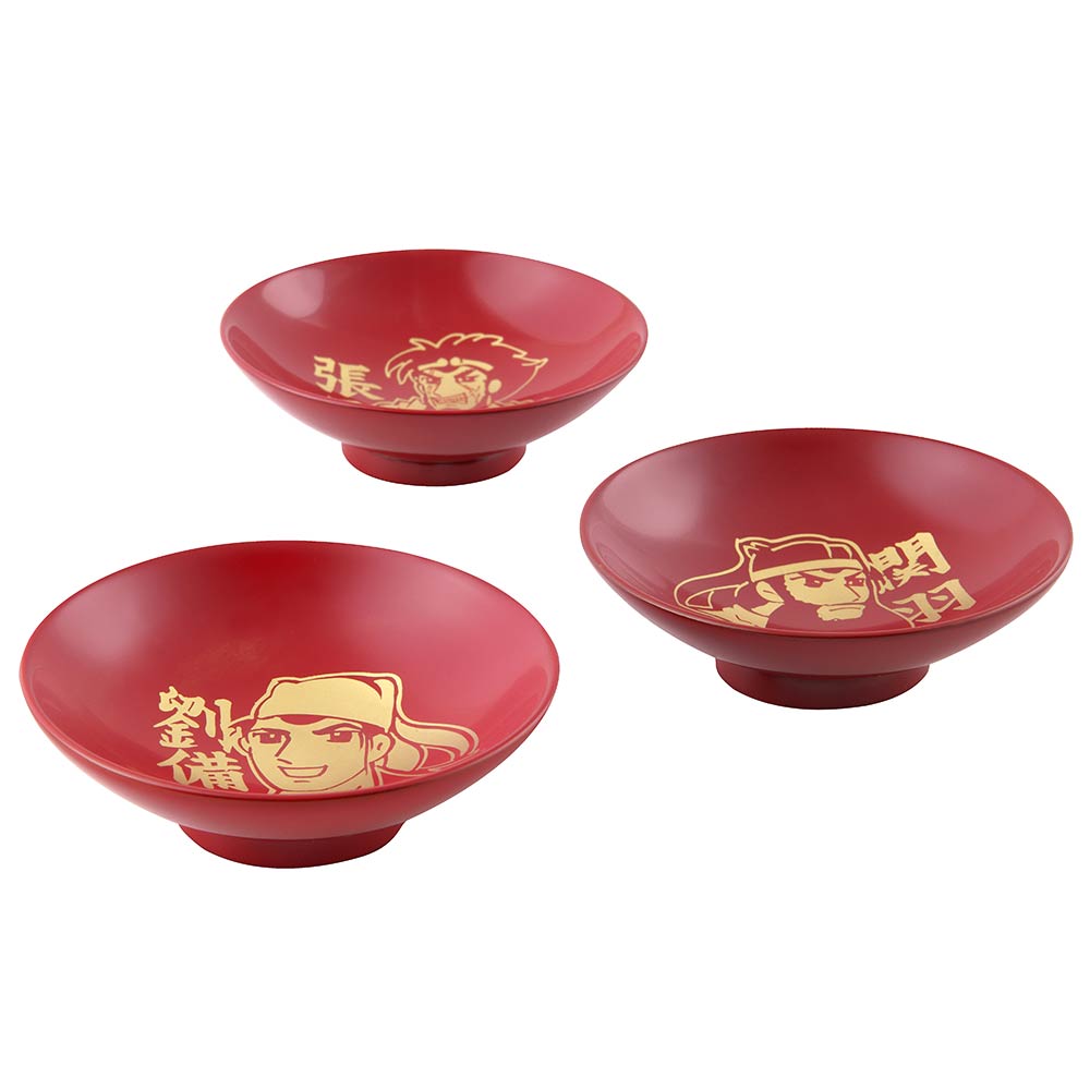 横山光輝三国志/義兄弟天盃セット(桃園の誓い 酒器)｜墓場の画廊ONLINE