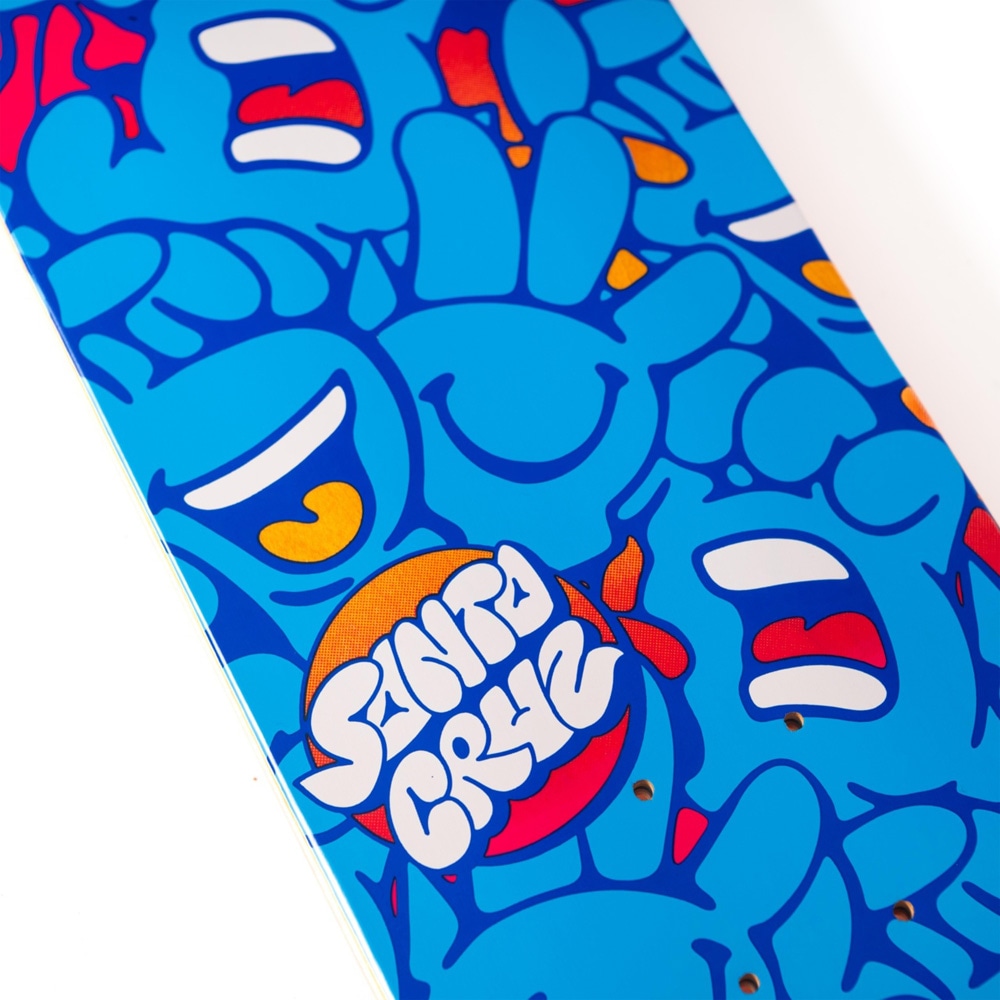 SANTA CRUZ サンタクルーズスケボーデッキ　7.75インチ サンタクルーズ スケートボード デッキ スケボー ロゴ 7.75 inc ブルー