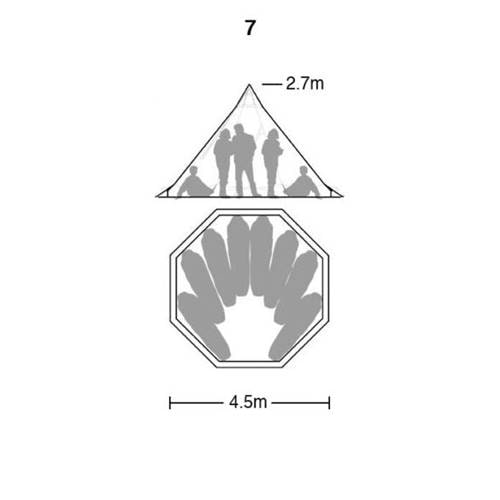 テンティピ ジルコン 7 CP Tentipi Zirkon 7 CP | GLAGH グラフ