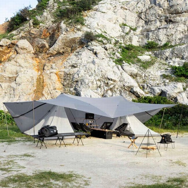 アンドワンダー and wander muraco × and wander HERON 2POLE SHELTER