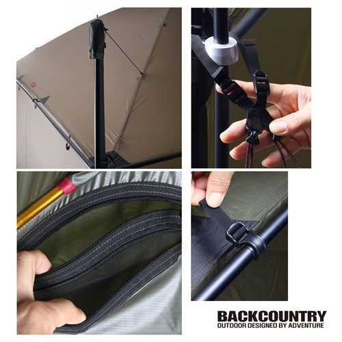 バックカントリー BACKCOUNTRY SHELTER 320 ULTIMATE SE + EASY POLE