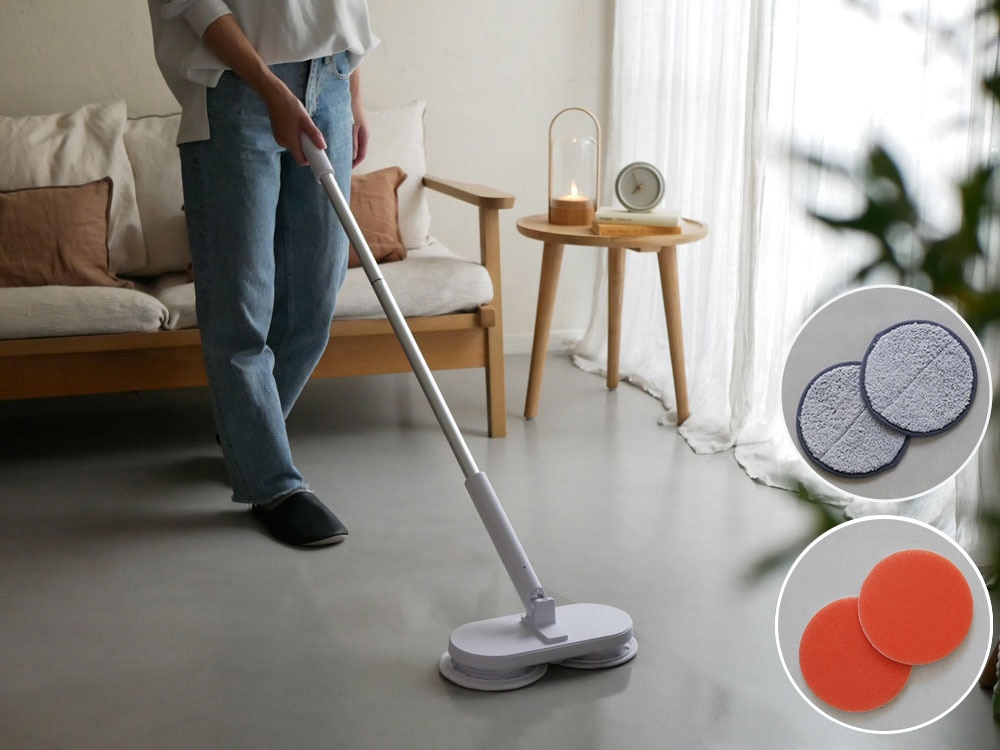 CCP/シーシーピー】 コードレス回転モップクリーナーNeo＋Brisa