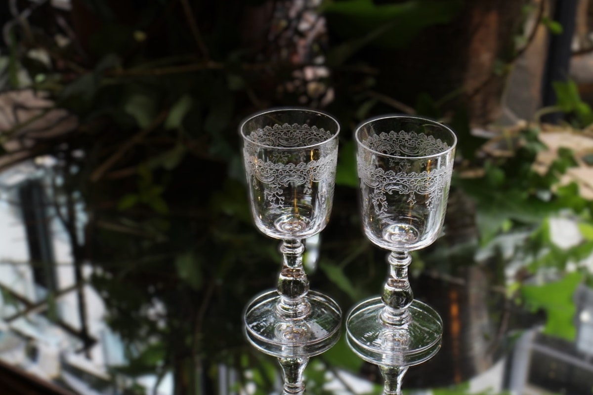 アンティークサンルイ 1900年頃「Moderne」 アンティークサンルイ 1900