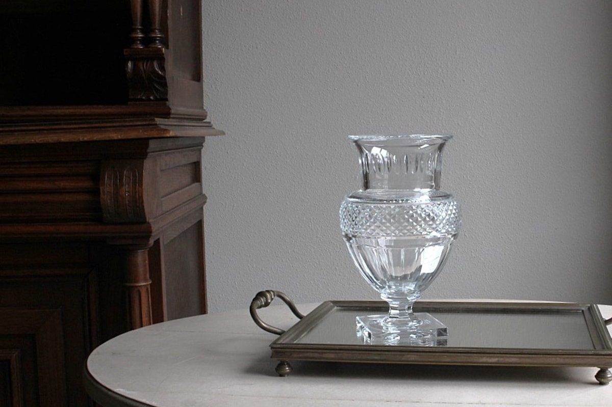 バカラ ディアマン フラワーベース 1821~1840モデル 208mm 6335