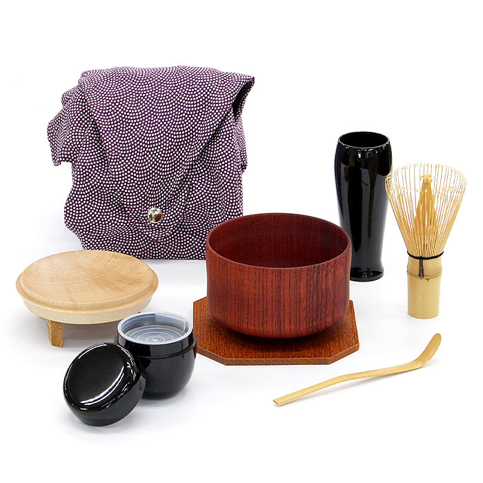 茶道具 セット IPPUKU 手づつみ 綿 【 風呂敷柄3種 】（メーカー直送品