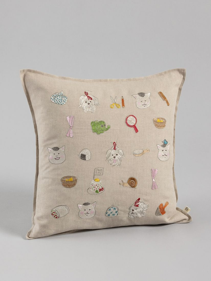 再入荷】きょうの猫村さんコラボレーション｜クッションカバー 40x40