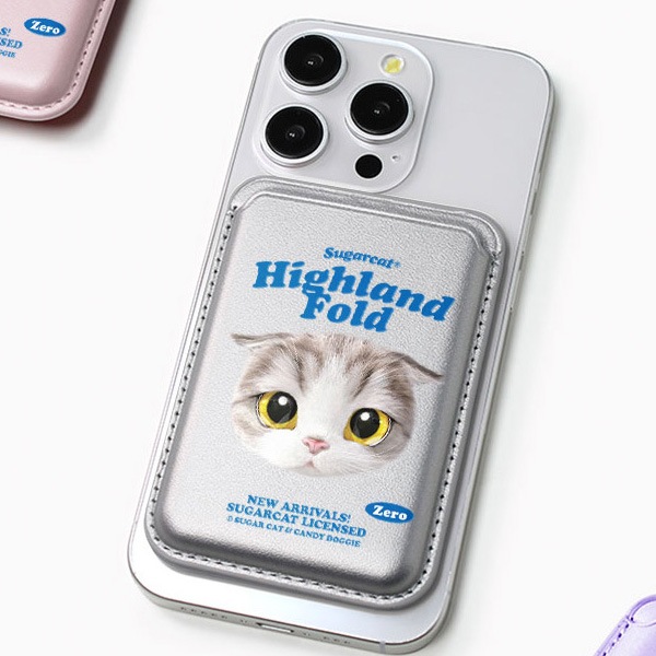 sugarcat] MagSafe カードケース スコティッシュフォールド zero