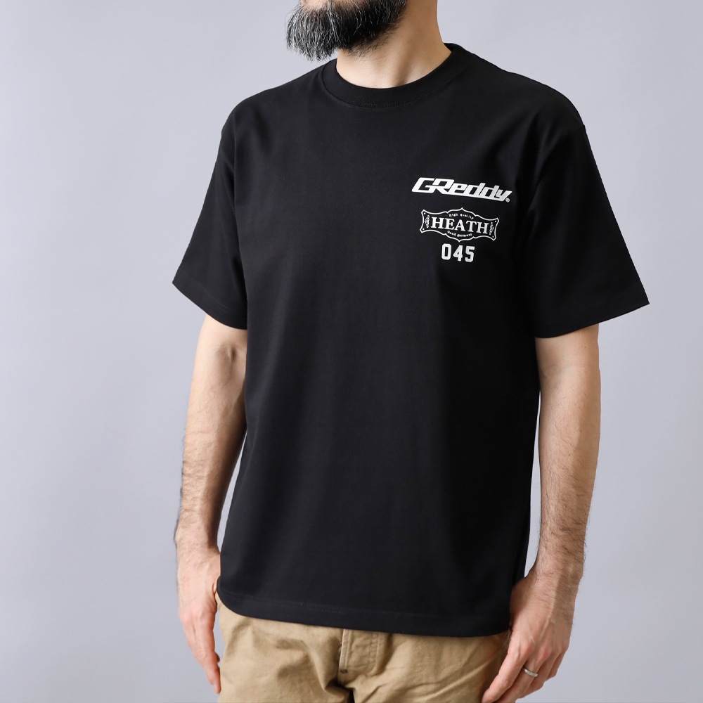 HEATH×TRUST/GReddy】8.1oz US COTTON TEE 