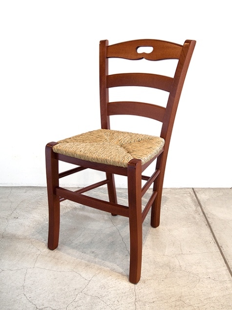イタリアチェア 藁座面 レストラン用｜イデア