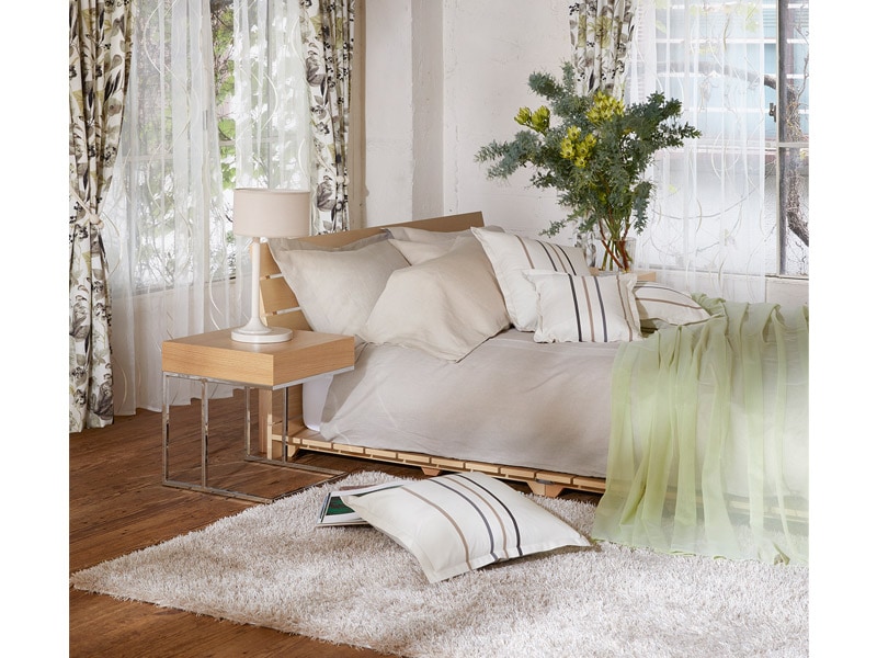 アウトレット限定】ベッドフレーム「アルディ」ホワイトオーク色/各