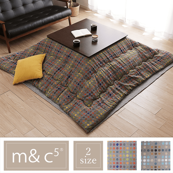 こたつ布団 単品 CFドット m&c5 正方形 長方形 IKEHIKO｜イケヒコ公式通販