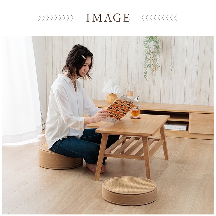 竹スツール リラ 円形｜イケヒコ公式通販