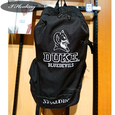 クルーバッグDUKE バスケ リュック スポルディング デューク ブラック