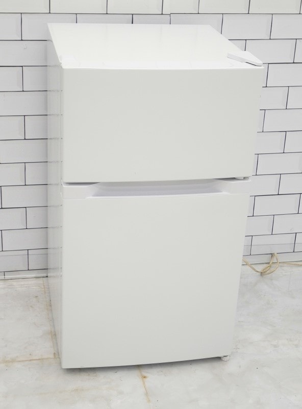 オーヤマ2024年式87L中古冷凍冷蔵庫 PRC-B092D-W