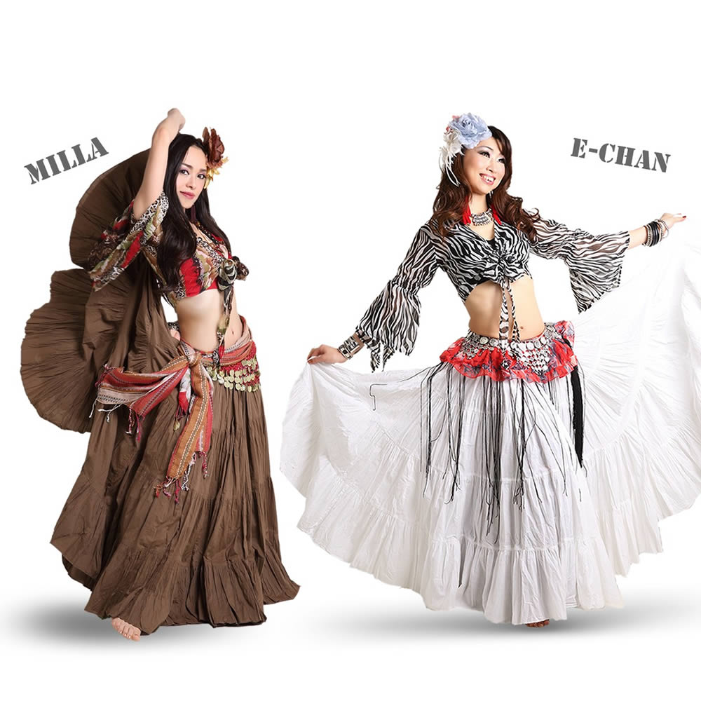 2025ランキング2位】【95cm】25ヤードスカート ジプシースカート