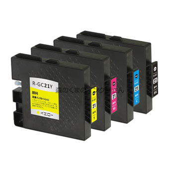 GC21 4色セット 互換インク 森のくまのインク屋さん本店