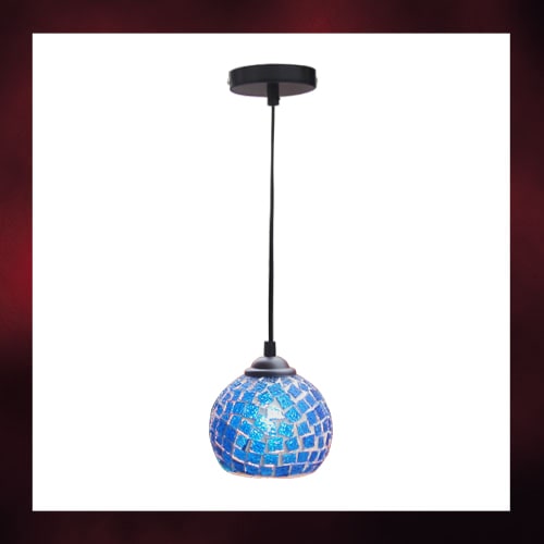 品番INK-1002023H ｜ ステンドグラスペンダントランプ・天井付け照明