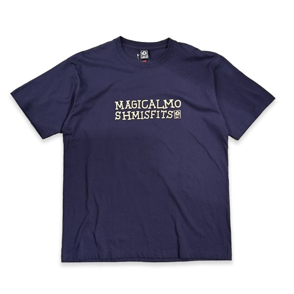 MAGICAL MOSH MISFITS】MAGICAMLOフロッキーTEE navy マジカルモッシュ