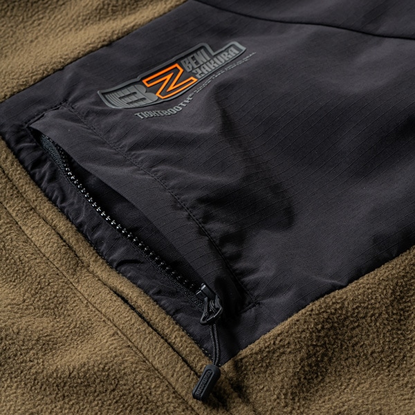 TIGHTBOOTH x 紅桜】NYLON PANEL FLEECE JKT タイトブース ジャケット