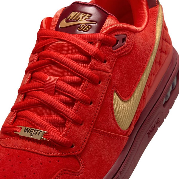 NIKE SB】PAUL RODRIGUEZ ZOOM AIR LOW QS カラー：habanero red/club