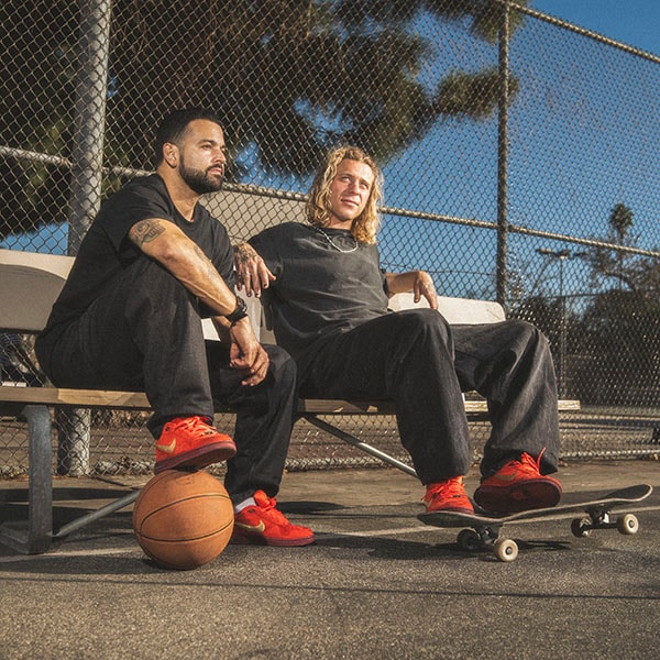 NIKE SB】PAUL RODRIGUEZ ZOOM AIR LOW QS カラー：habanero red/club