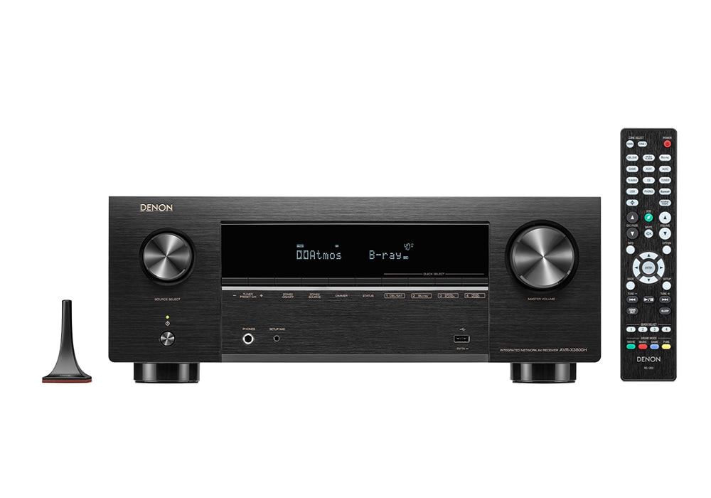 DENON - AVR-X3800H/ブラック（AVRX3800HK）9.4ch AVサラウンド