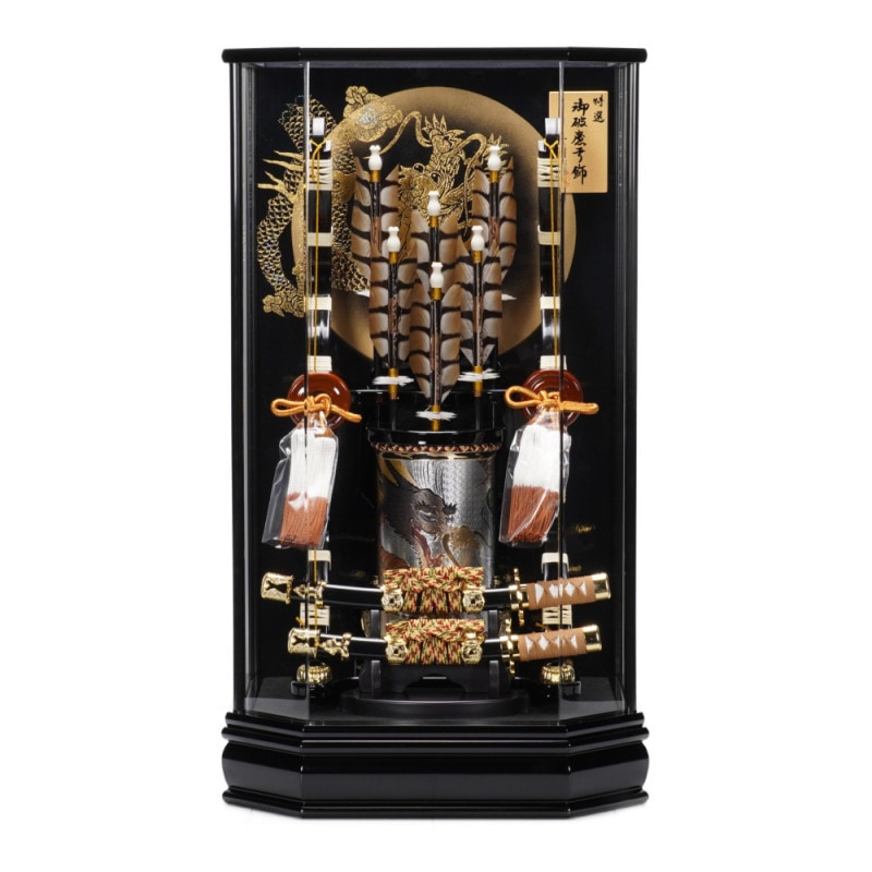 破魔弓】15号 仁龍〈雅秀作〉[221-013] ｜雛人形・五月人形の専門店