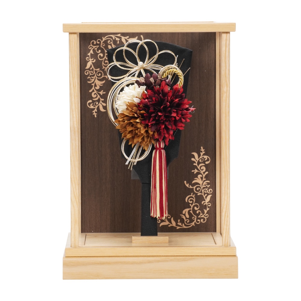 羽子板】8号 髪飾り(黒) アクリル〈匠一好作〉[262-007] ｜雛人形・五