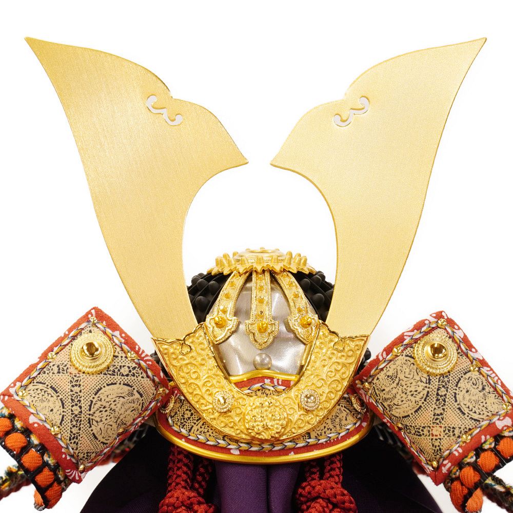 五月人形】五分之一 源氏八領 楯無 兜飾り〈雄山作〉 ｜雛人形・五月