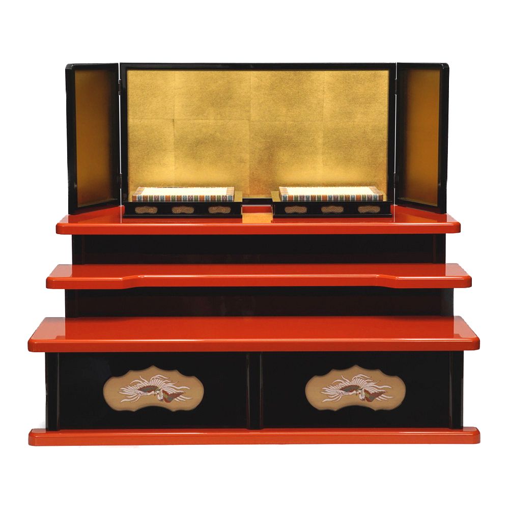 木目込み雛人形】慶園雛 十五人揃い三段飾り | 真多呂作 ｜雛人形・五