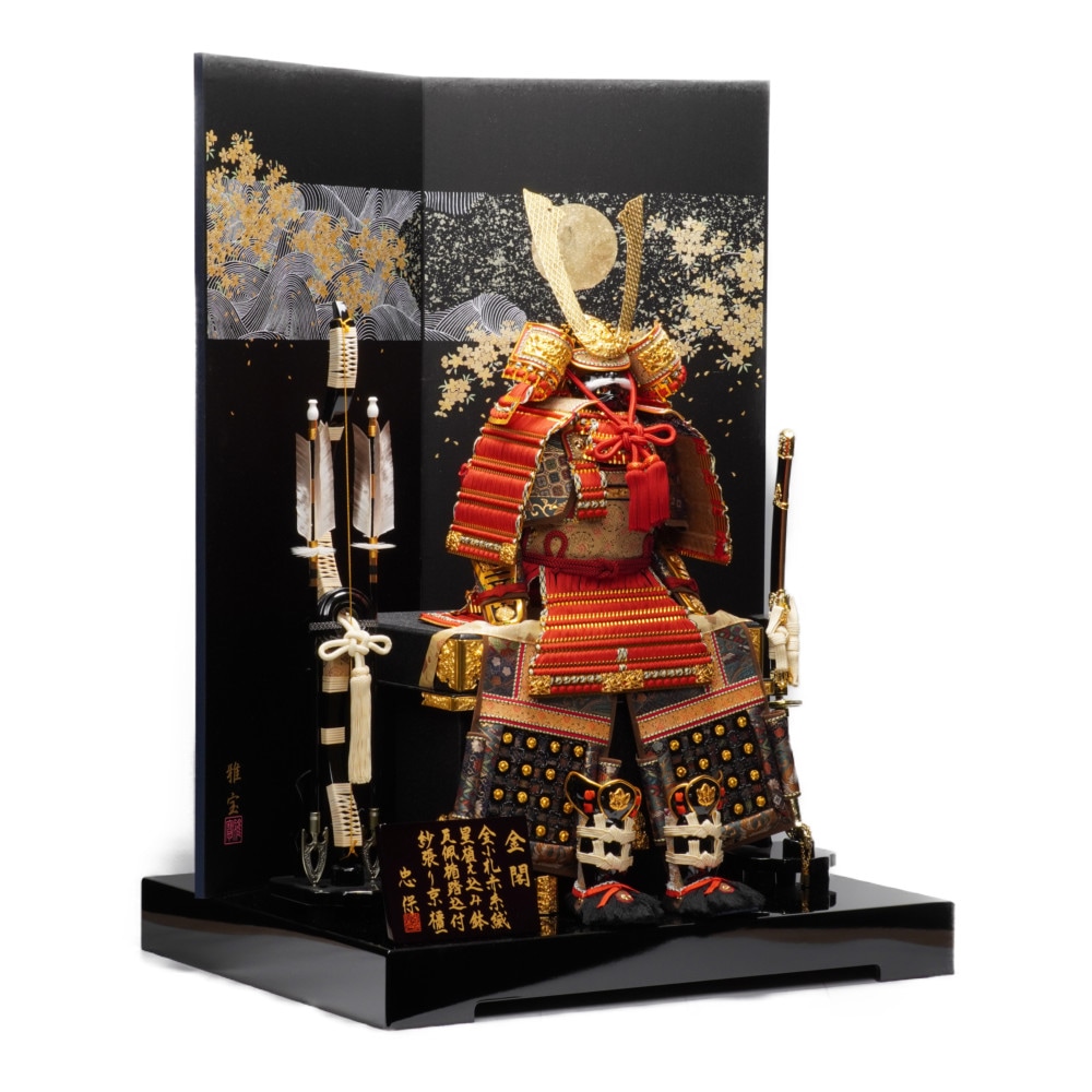 五月人形 兜 広岡永豊作 三越特選 五月人形 兜 広岡永豊作