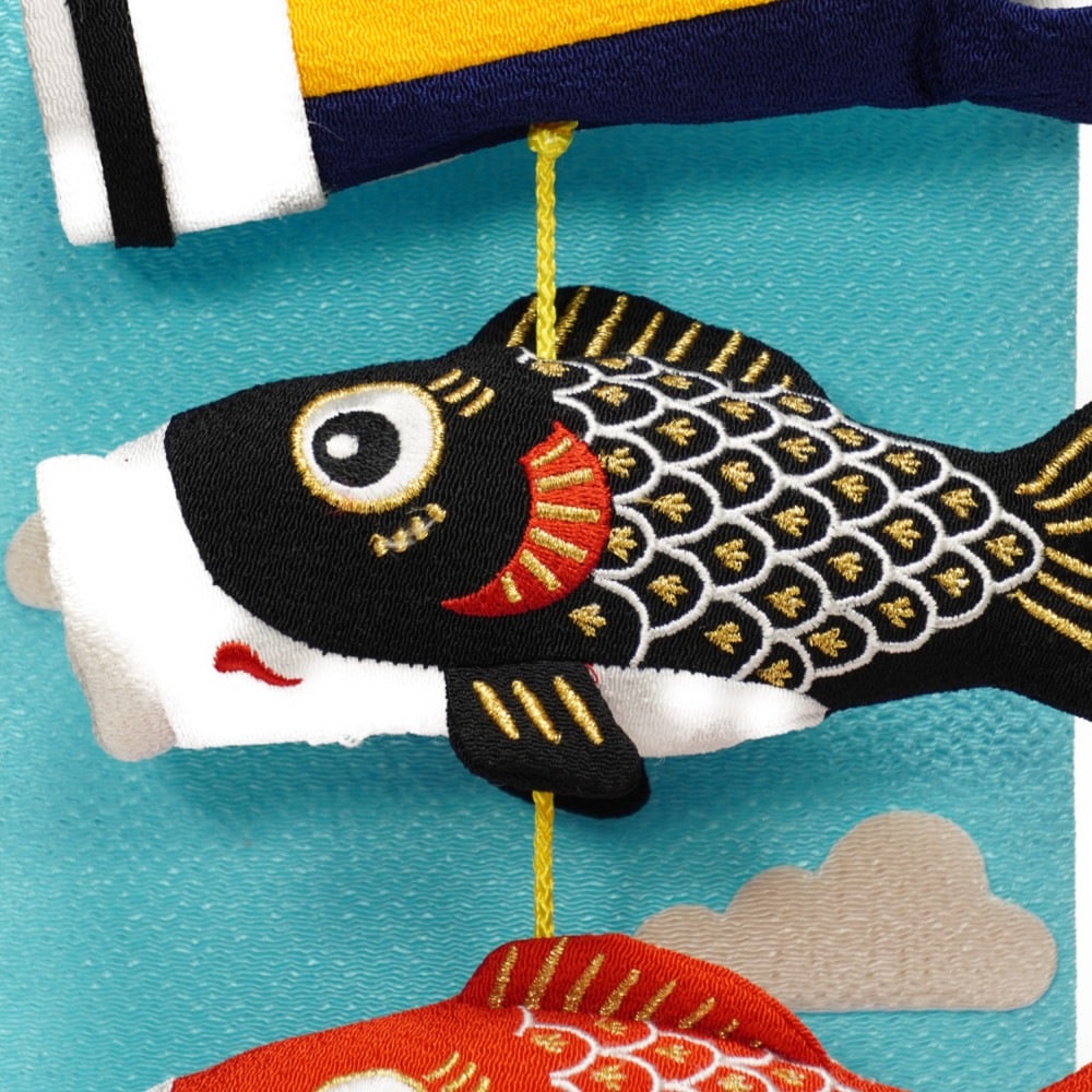 s200 砥部焼 青芳作 壁飾り 鯉 s200 砥部焼 青芳作 壁飾り 鯉 【公式通販】