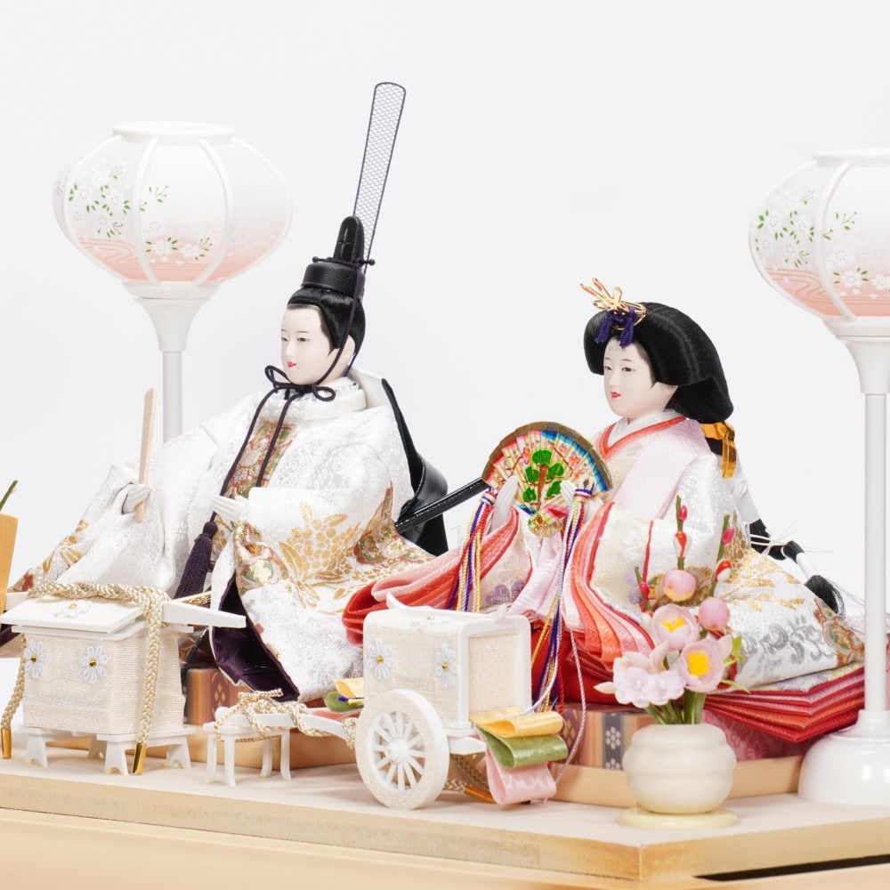 雛人形】芥子 和奏 親王揃いアクリルケース飾り | 雅秀作 ｜雛人形・五