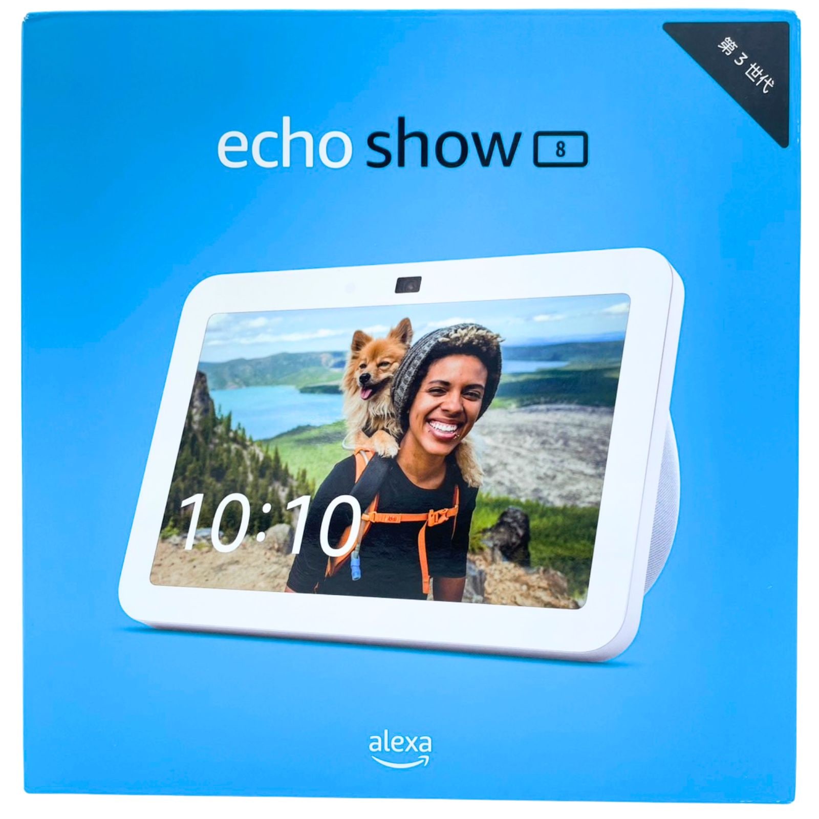 Echo Show 8 エコーショー8 第3世代 グレーシャーホワイト アレクサ