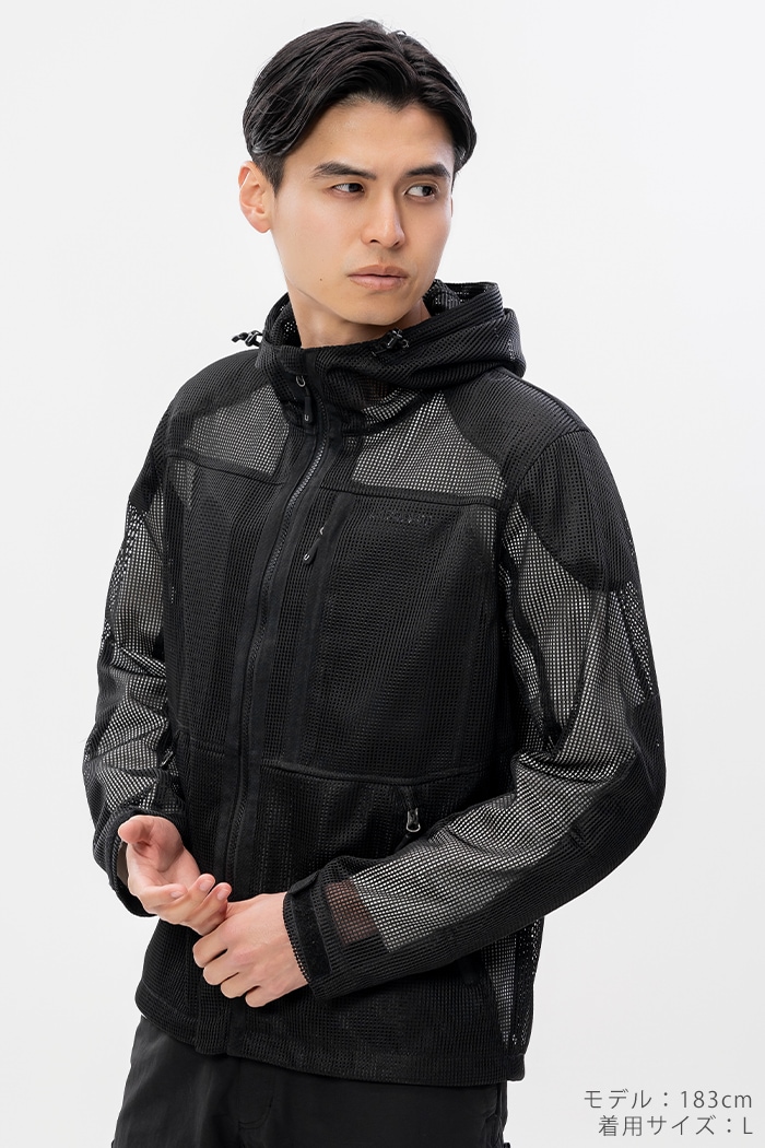 春夏 UNJ139 COOLクールメッシュジャケット[MEN] urbanism(メンズ