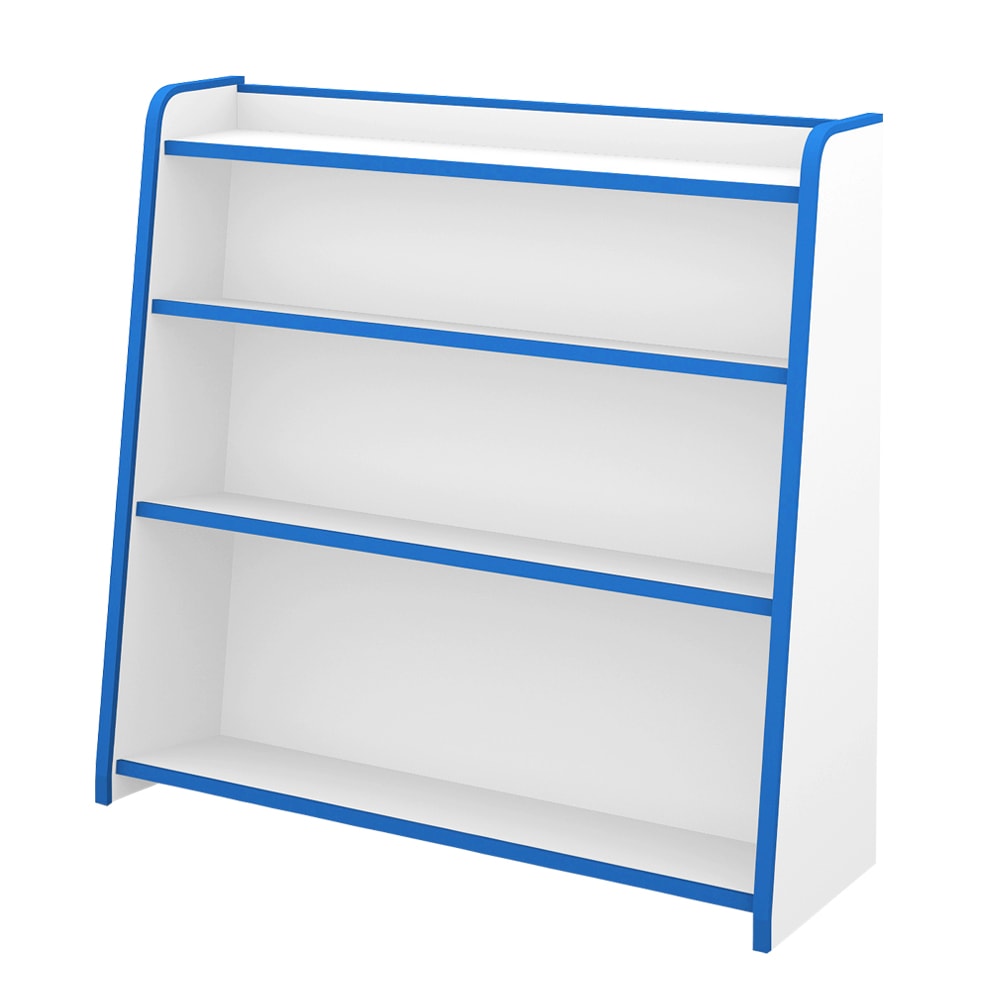 子供家具EVAキッズ ほんだな幅93cm。フチ周りにやわらかい素材EVAを