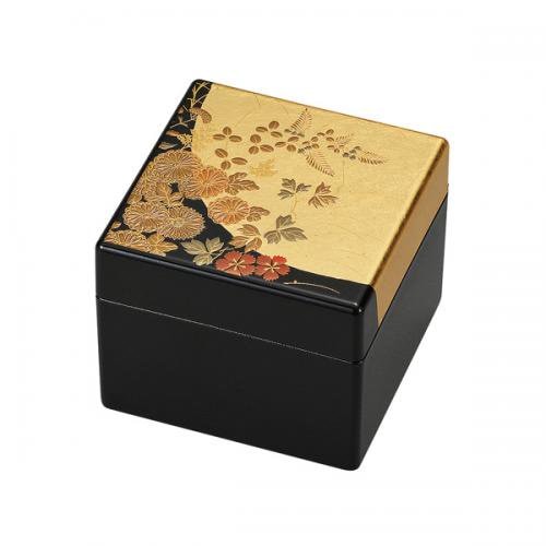 山中漆器 姫小箱（鏡付）はなの | アクセサリーBOX | 伝統工芸品・和風
