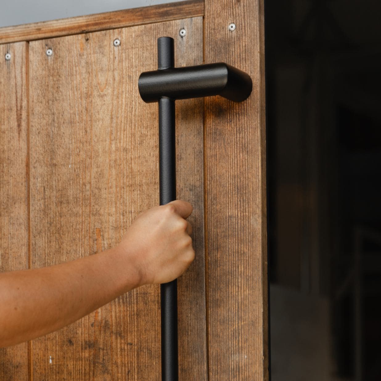 オフセット ドアハンドル | おすすめ | オリジナル家具・金物の上手工作所