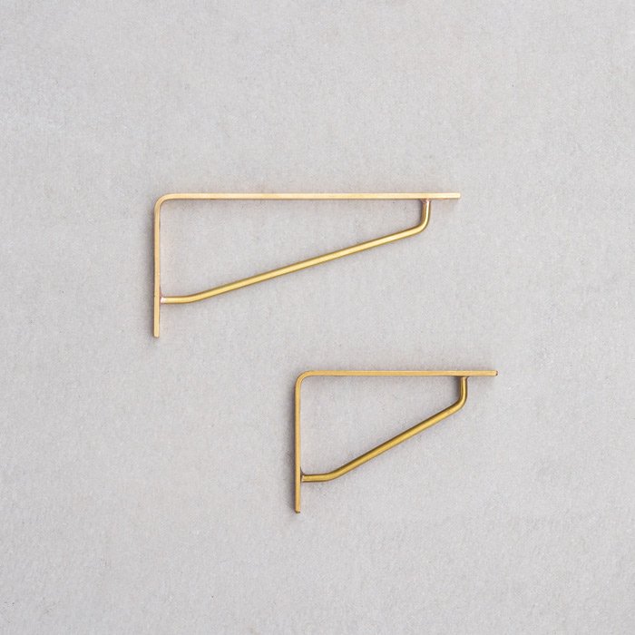 真鍮 スリムブラケット | 金物,ブラケット・棚受 | オリジナル家具